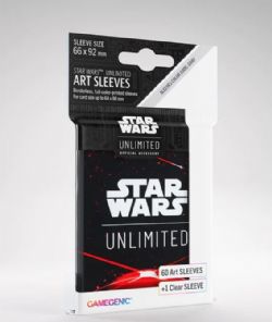 PROTÈGE-CARTES STAR WARS UNLIMITED - SPACE RED (60CT)(SLEEVES)